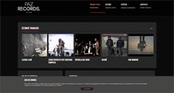 Desktop Screenshot of pazrecords.com